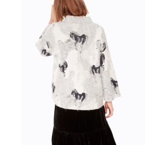 Kate Spade Stallions Horse Sweater 